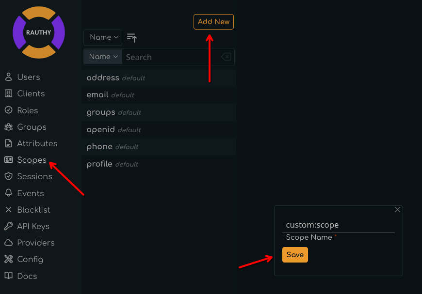 custom scope